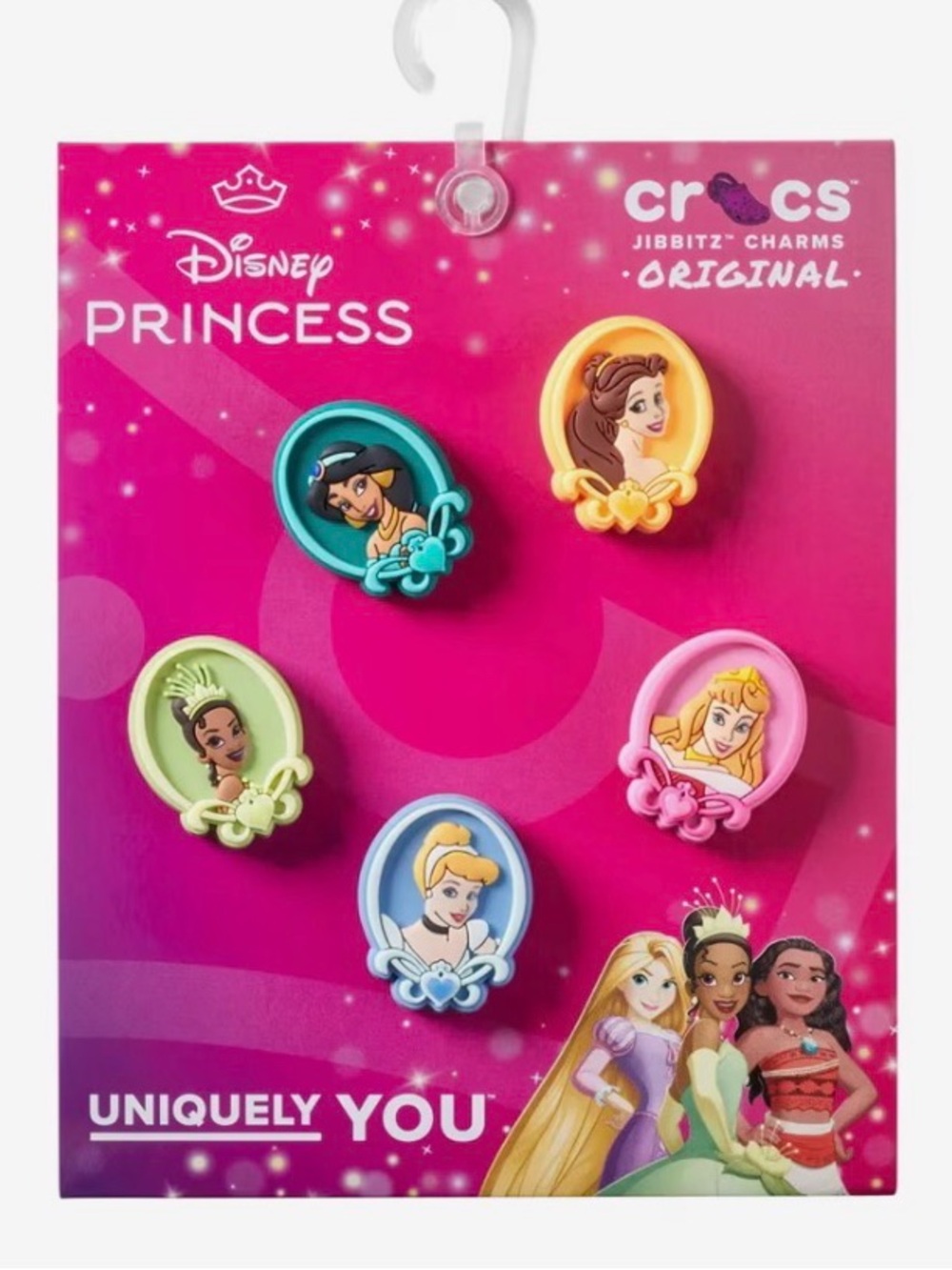 CROCS Disney Princess Jibbitz Charms pack